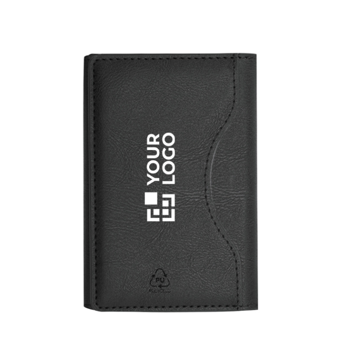 Kaarthouder met bevestiging en magneetsluiting