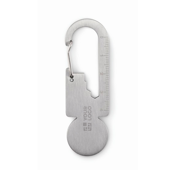 Winkelwagensleutelhanger met multifunctionele gereedschappen