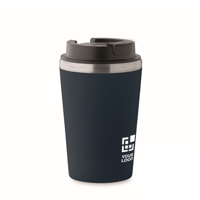 Dubbelwandige beker met keramische binnenlaag 350 ml