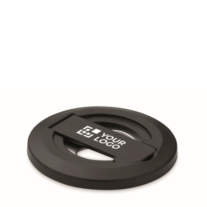 Ronde magnetische iPhone® houder met flessenopener