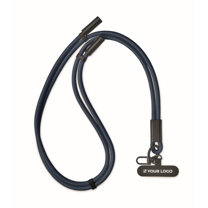 Mobiel lanyard met laad- en datakabel