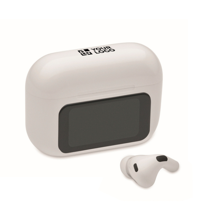 Draadloze oordopjes met etui met touchscreen