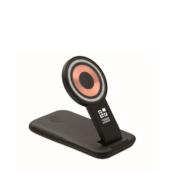 3-in-1 oplader met mobielhouder geschikt voor Apple®