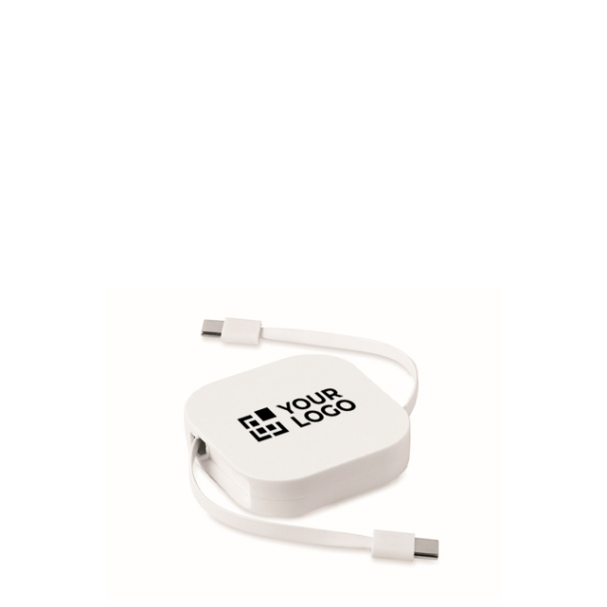 Uitschuifbare Type-C-kabel met gegevensoverdracht en telefoonhouder