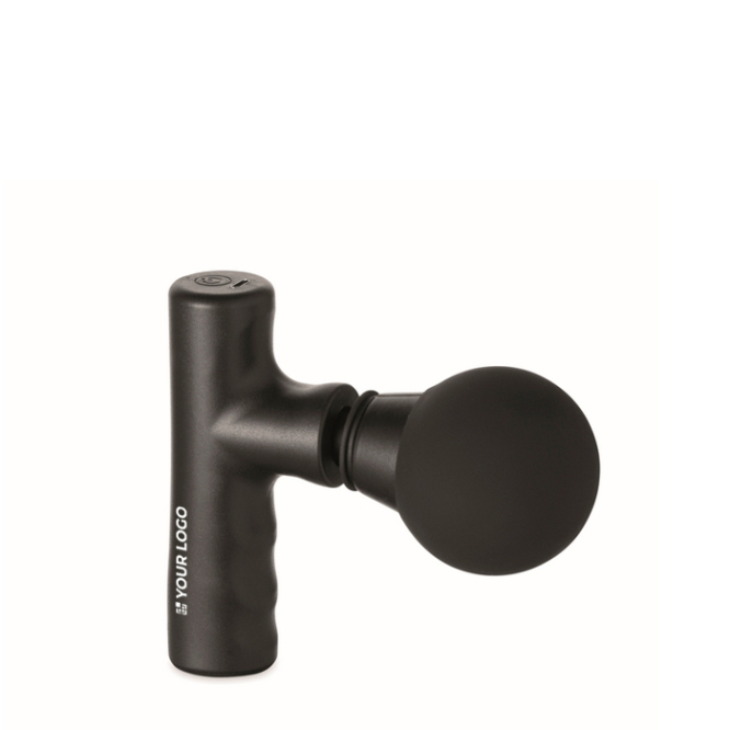 Massagepistool met 2 snelheden en 1200mAh-batterij in tas