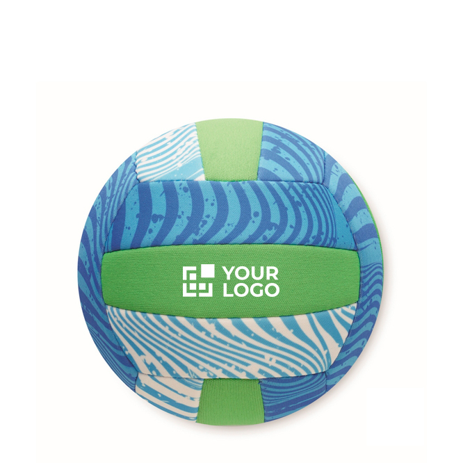 Neopreen strandbal met naald, Ø16 cm