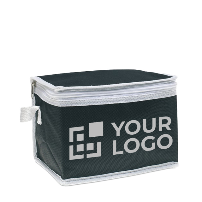 Non-woven koeltas voor 6 blikjes 80 g/m² Basic Style