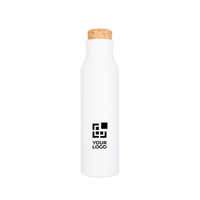 Reclame drinkfles met originele kleur zwart