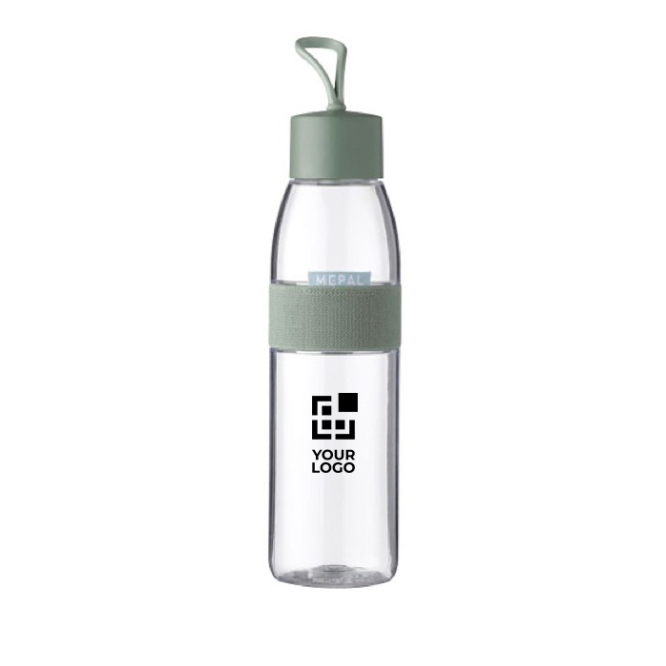 Anti-lek fles bedrukken met draaggreep 500ml Mepal