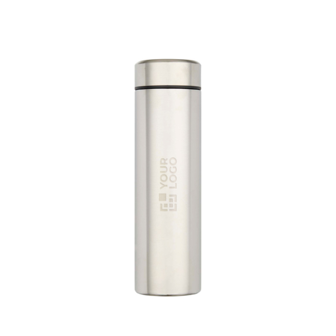 Dubbelwandige roestvrijstalen thermos met theefilter 450 ml