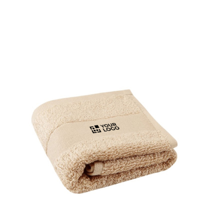 Katoenen handdoek 450 g/m2 met bedrijfslogo