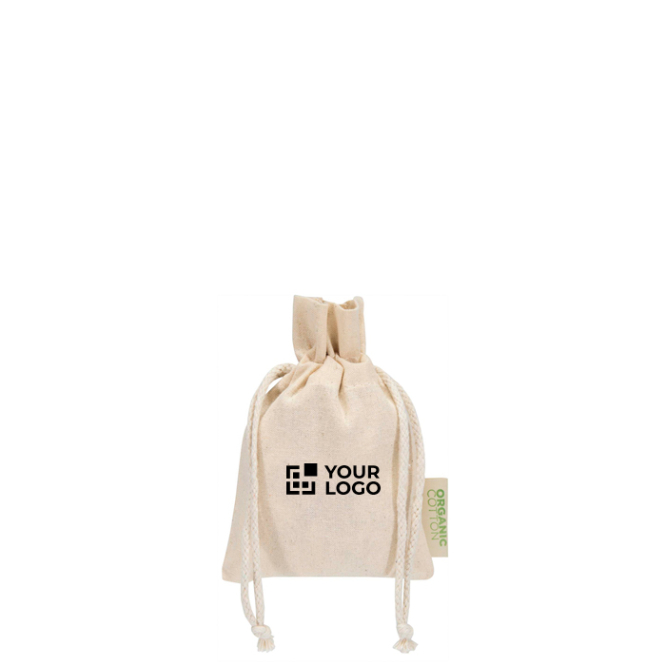 Cadeauzakje van katoen met trekkoordsluiting 140 g/m²