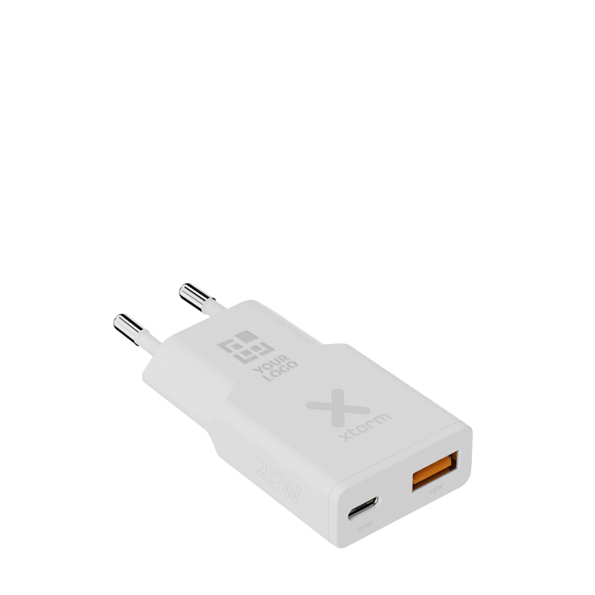 Xtorm XG2SL025 Go2 SlimLine ultraslanke oplader, perfect voor op reis