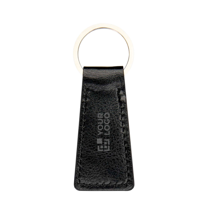 Elegante sleutelhanger van gerecycled plastic voor sleutels of tas