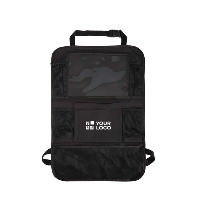 Organizer voor auto met meshvakken en venster