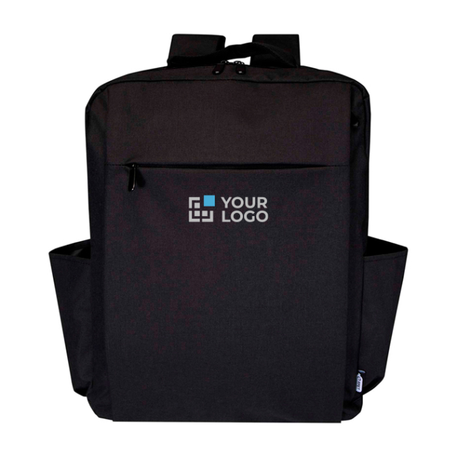 Rugzak van gerecycled polyester met laptopvak 15 inch