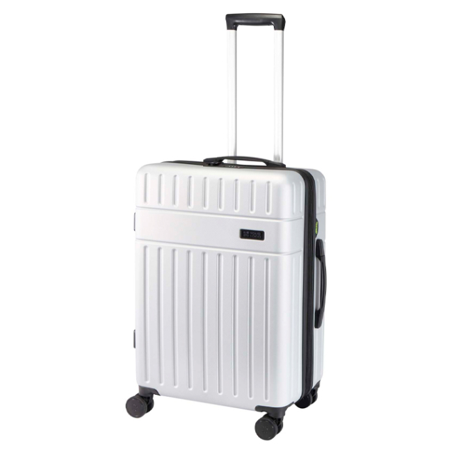 Uitschuifbare trolley van sterk gerecycled plastic