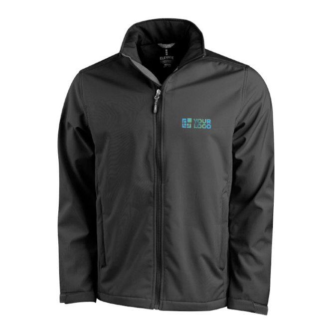Softshell jas bedrukken, 400 g/m2 weergave met jouw bedrukking