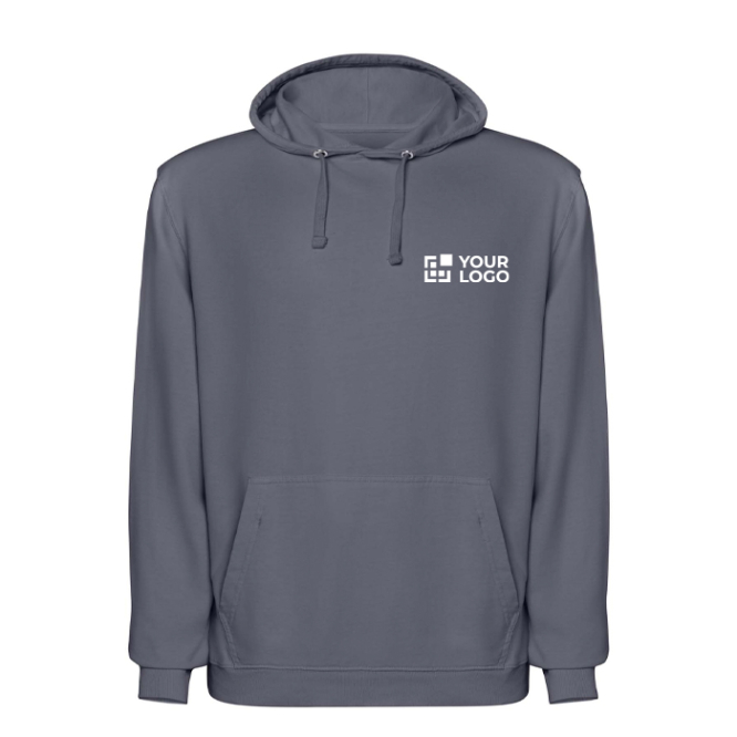 Unisex hoodie met gewassen look 250 g/m² Roly Kenia