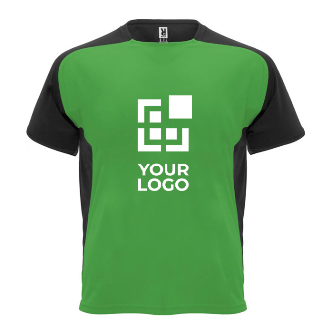 Unisex sportshirt met korte mouwen van polyester, 140 g/m², Roly 