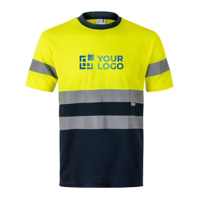 Extra groot werk-T-shirt met hoge zichtbaarheid 140 g/m² Velilla 