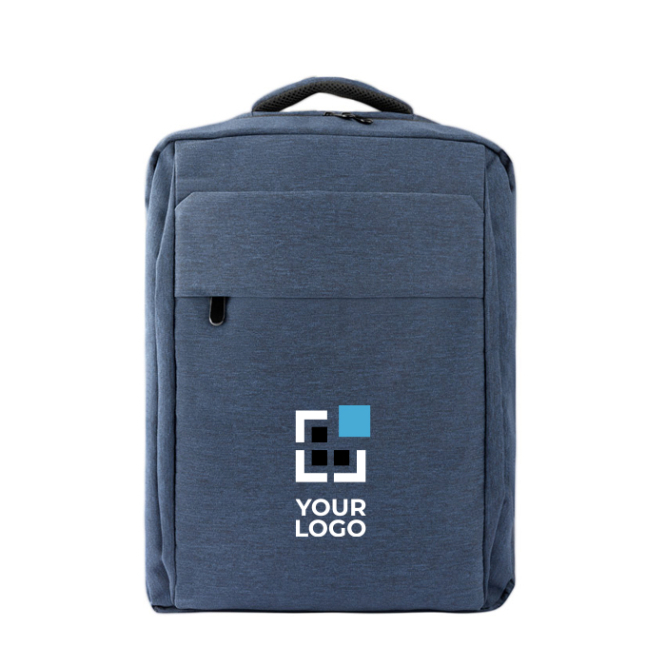 Gevoerde rugzak van gerecycled polyester voor laptop 15,6 inch
