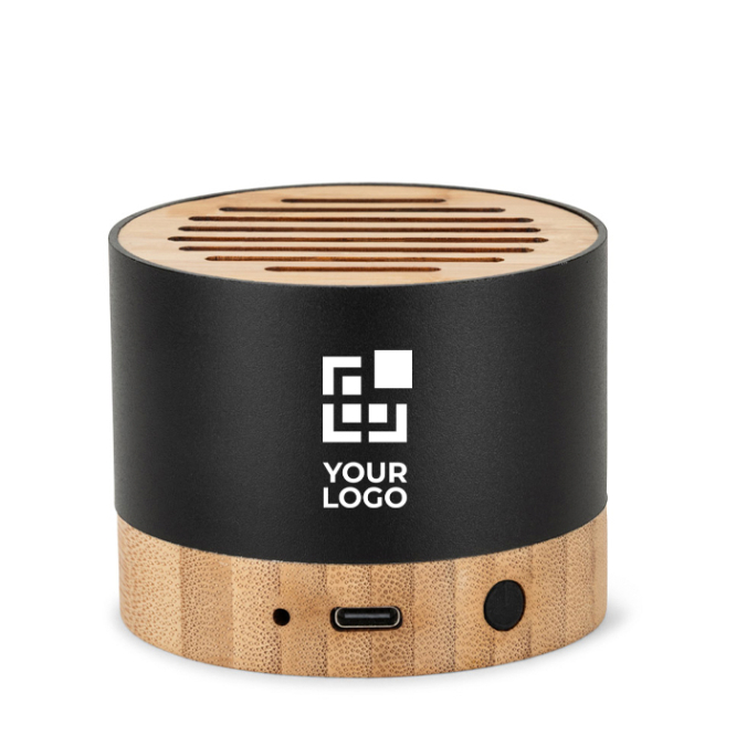 Draagbare luidspreker van gerecycled aluminium met handsfree 3W