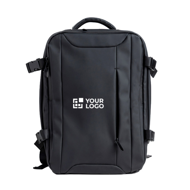 Uitschuifbare under-the-seat rugzak met antidiefstalvak 15,6