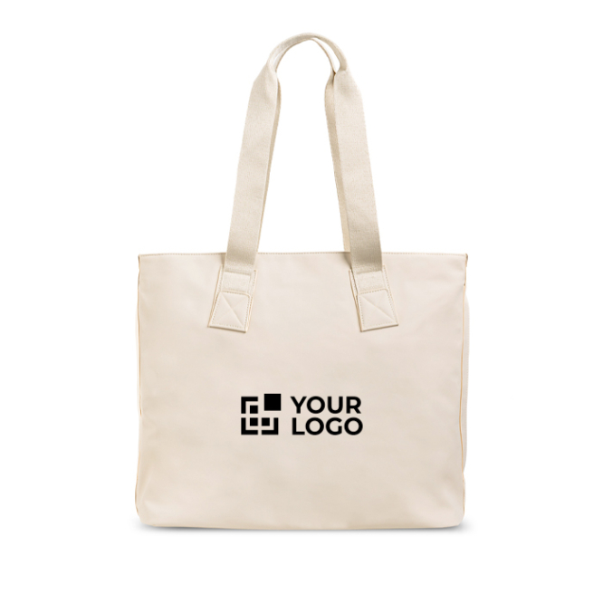 Tas van kunstleer met verborgen vakken en trolleyband 15,6