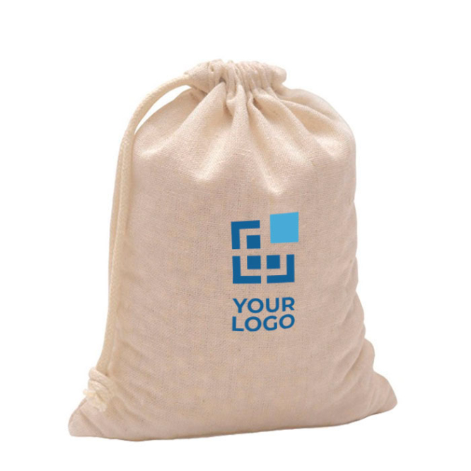 100% katoenen tas met trekkoordsluiting 180 g/m² met jouw bedrukking