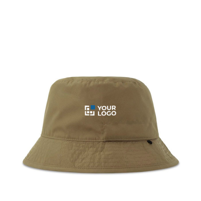Omkeerbare bob van waterdicht gerecycled polyester 85 g/m² met jouw bedrukking