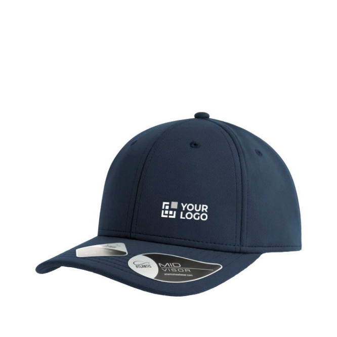 Pet van gerecycled polyester met klittenbandsluiting 255 g/m² met jouw bedrukking