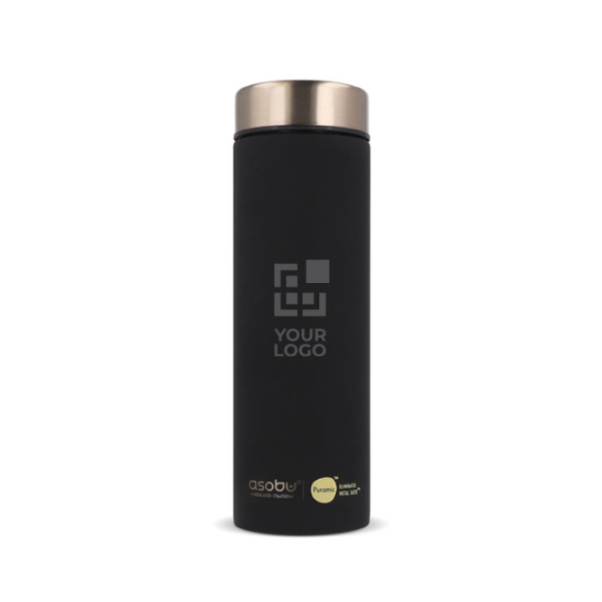 Elegante roestvrijstalen fles met Asobu-technologie 500ml met jouw bedrukking
