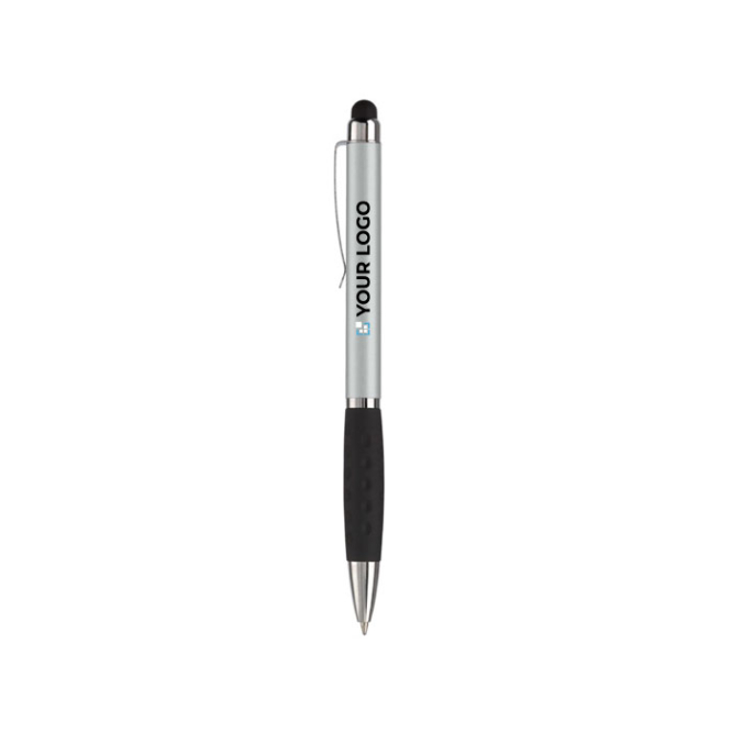 Draaipen in verschillende kleuren met stylus met jouw bedrukking