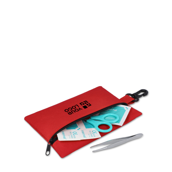 EHBO-set in polyester tas, 14-delig