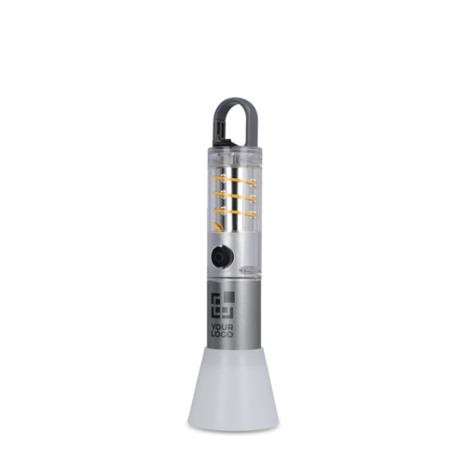 LED-zaklamp van gerecycled aluminium met zoomfunctie