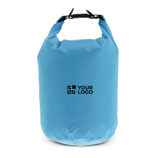 Waterdichte canvas tas in verschillende kleuren met capaciteit van 5L met jouw bedrukking