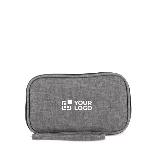 Compacte organizerhoes voor techaccessoires