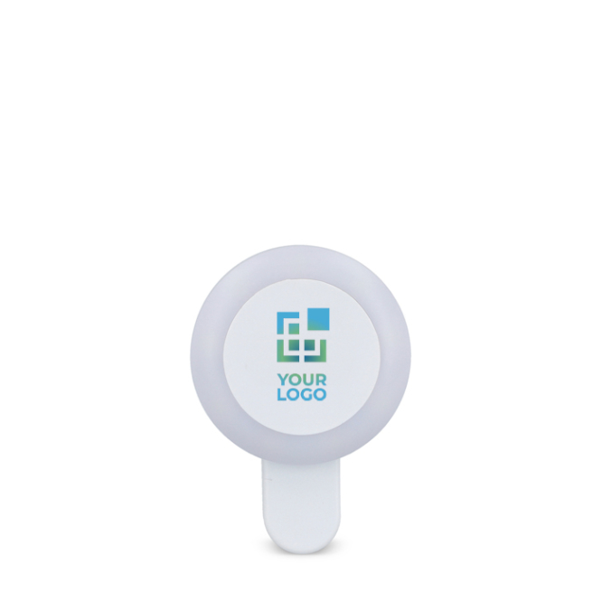 Draagbare lamp met 3 lichtstanden om aan de smartphone te bevestigen