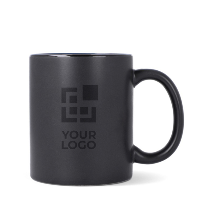 Keramische mok met matte afwerking en glanzend interieur 350 ml