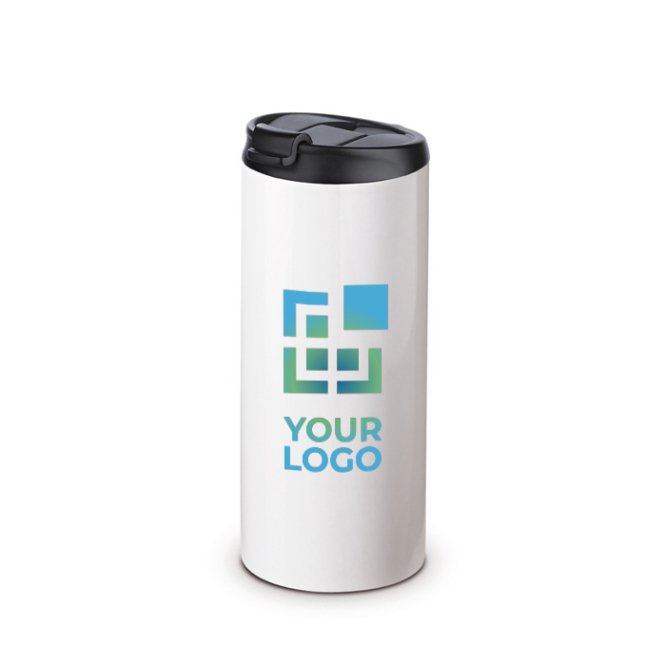 Dubbelwandige thermosbeker van RVS speciaal voor sublimatie 350ml met jouw bedrukking