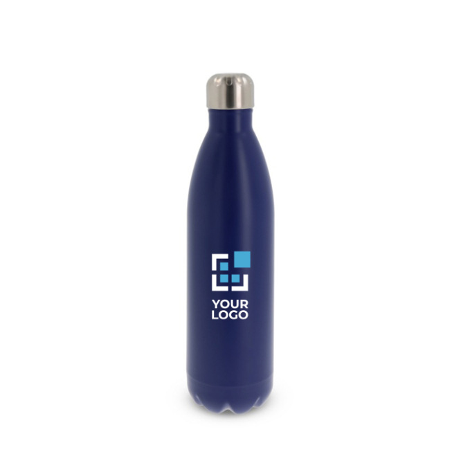 Dubbelwandige lekvrije RVS fles 1000ml met jouw bedrukking