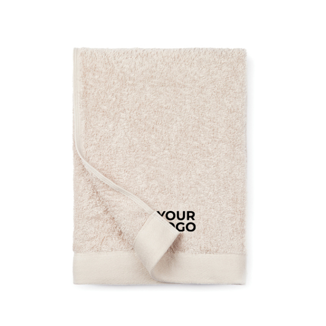 Handdoek van katoen en tencel, 70 x 140 cm