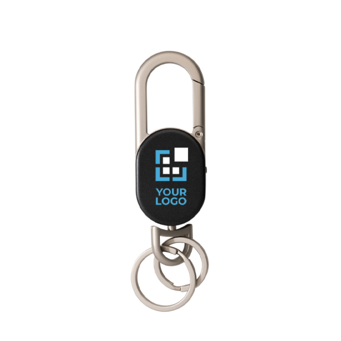 Sleutelhanger met oplaadbare locator compatibel met Find My