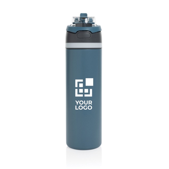 Dubbelwandige fles van gerecycled roestvrij staal 700ml