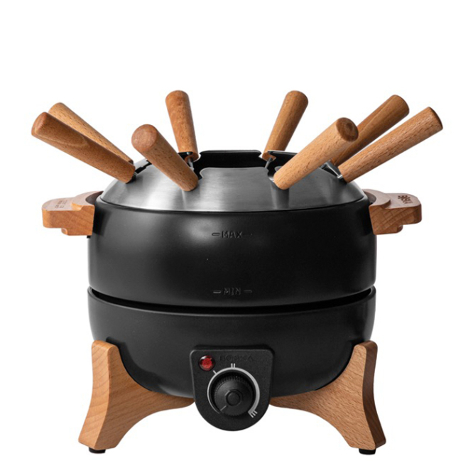 Elektrische fondue met temperatuurregeling, voor 8 personen - Boska