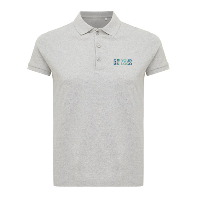 Gerecycled katoenen piqué poloshirt voor dames, 220 g/m² Iqoniq 