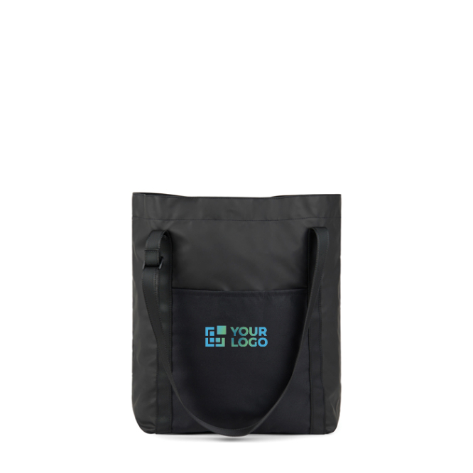Milieuvriendelijke tote bag met elegant design en handvat