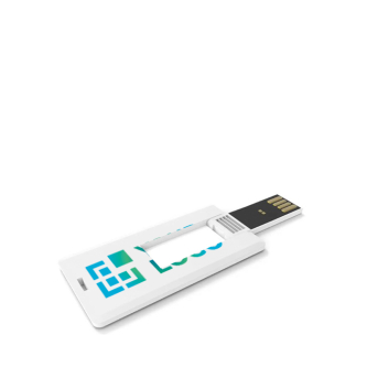 Custom made USB stick in Mini Card formaat, gemaakt in Europa