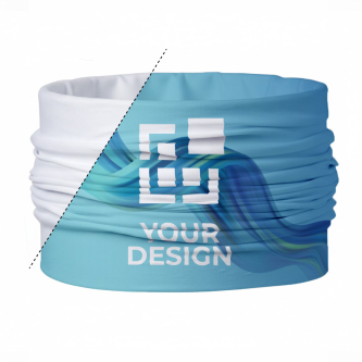 Sneldrogende en ademende custom nekwarmer